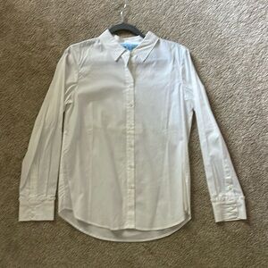 Draper James white dress shirt